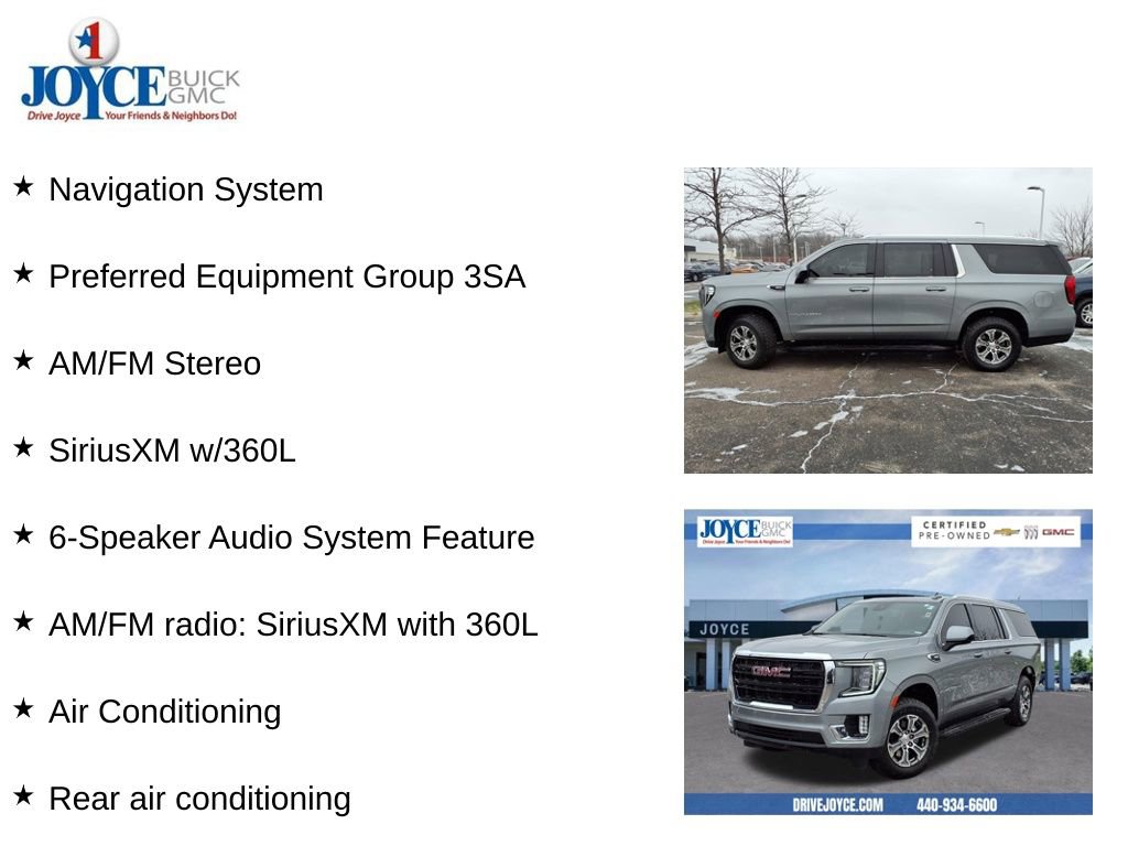 Certified 2023 GMC Yukon XL SLE image 9