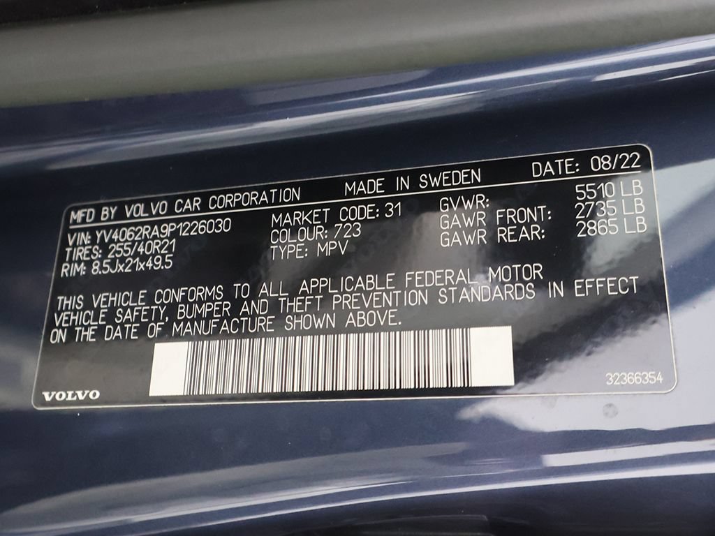 Used 2023 Volvo XC60 B6 Ultimate AWD/4WD image 47