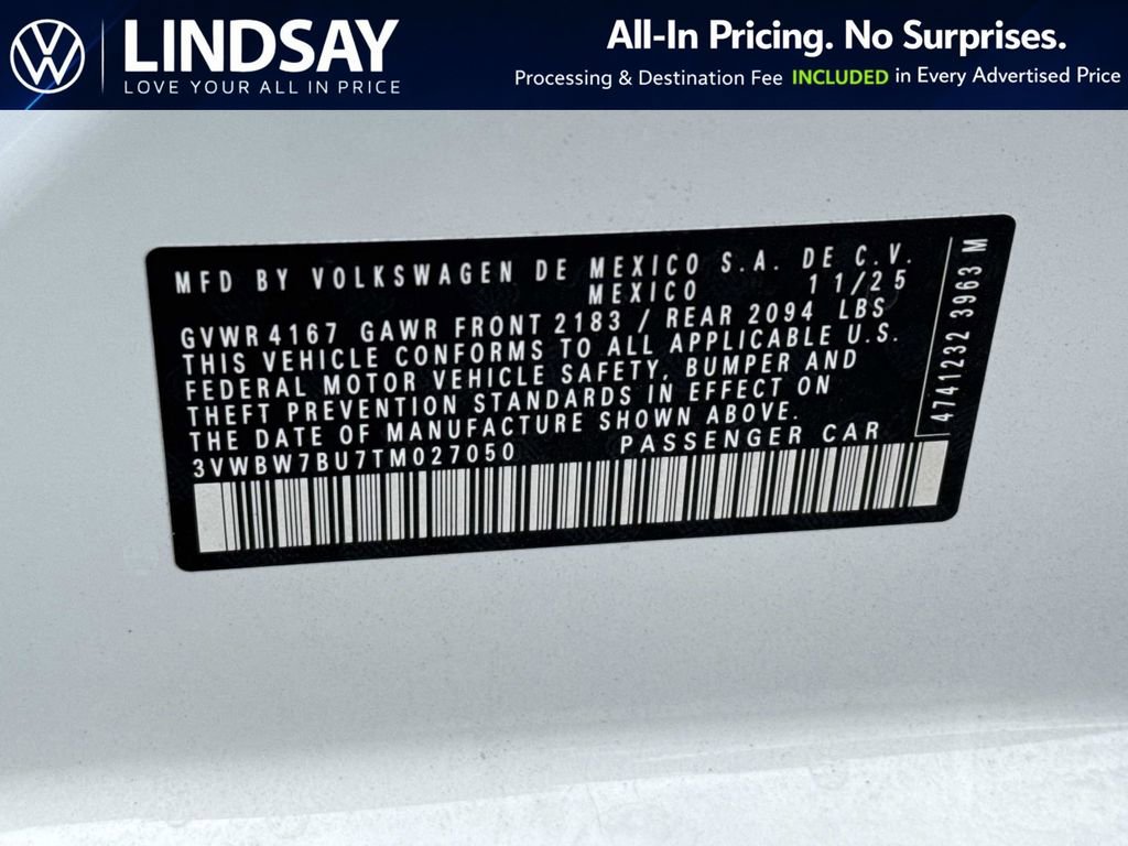 New 2026 Volkswagen Jetta Sport image 22