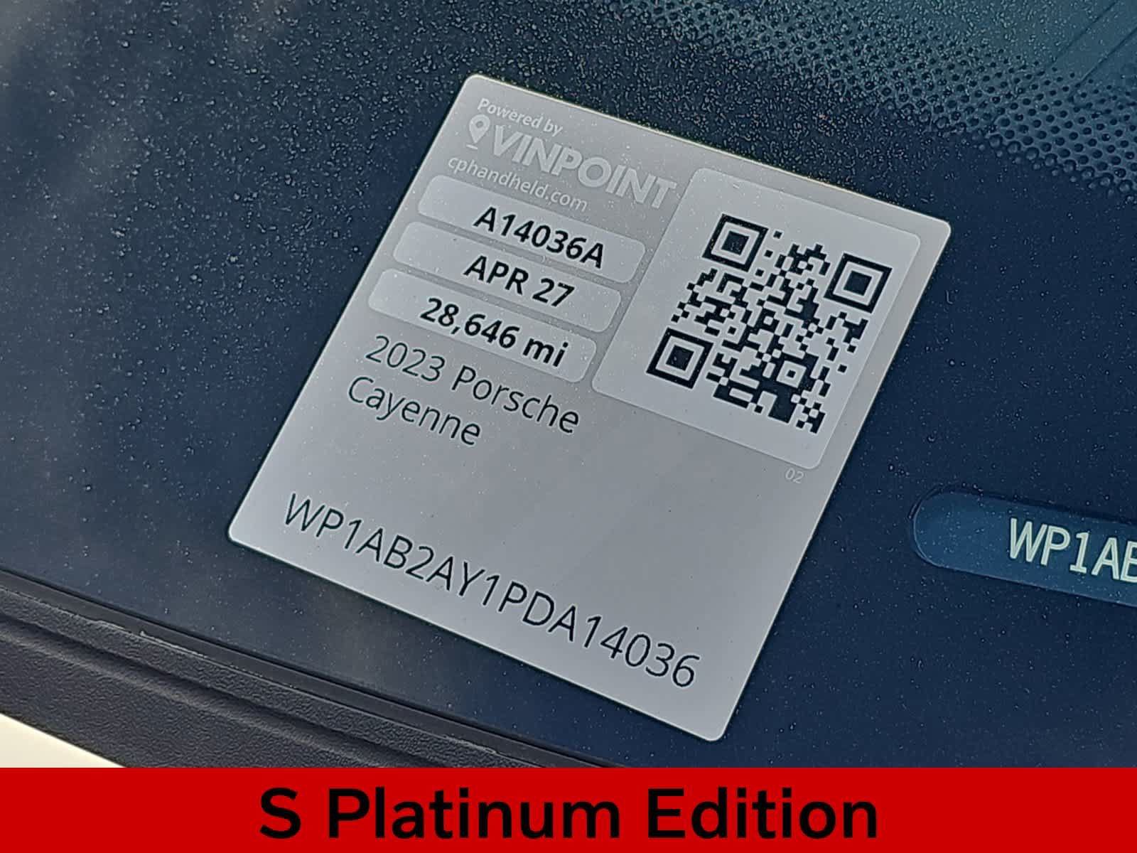 Used 2023 Porsche Cayenne S Platinum w/ Premium Package Plus AWD/4WD image 25
