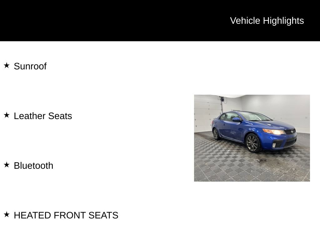 Used 2013 Kia Forte Koup SX w/ Leather Pkg image 6