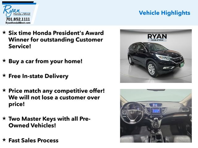 Used 2016 Honda CR-V EX-L image 4