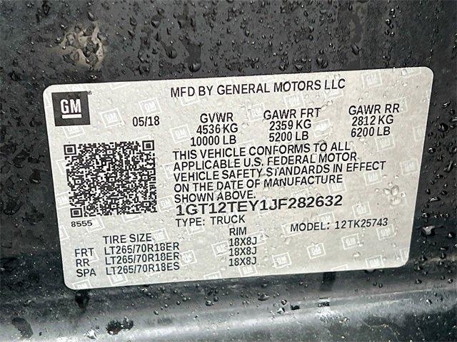 Used 2018 GMC Sierra 2500 SLT w/ Duramax Plus Package image 10