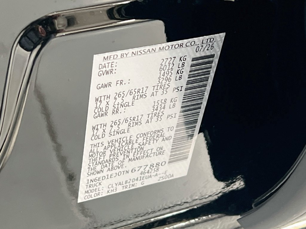 New 2026 Nissan Frontier SV w/ Tow Package RWD image 29