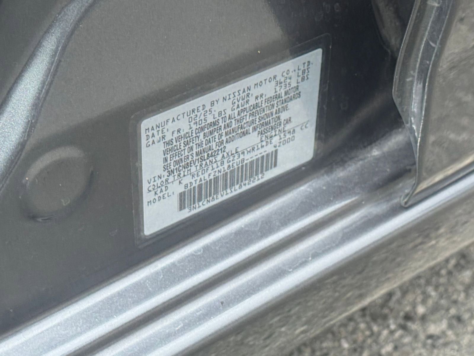 Used 2025 Nissan Versa SV FWD image 28