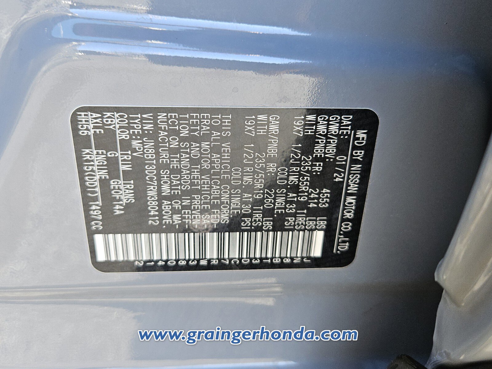 Used 2024 Nissan Rogue Platinum image 14