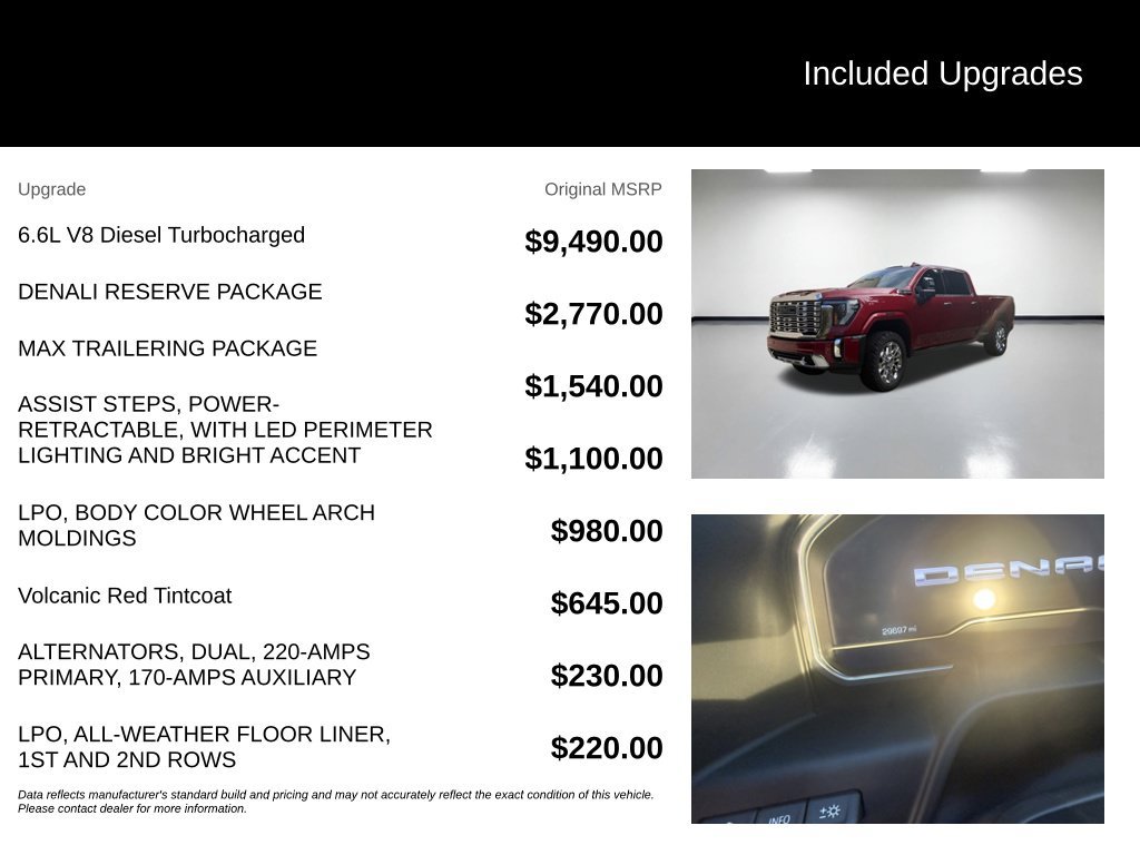 Used 2024 GMC Sierra 2500 Denali w/ Denali Reserve Package AWD/4WD image 7