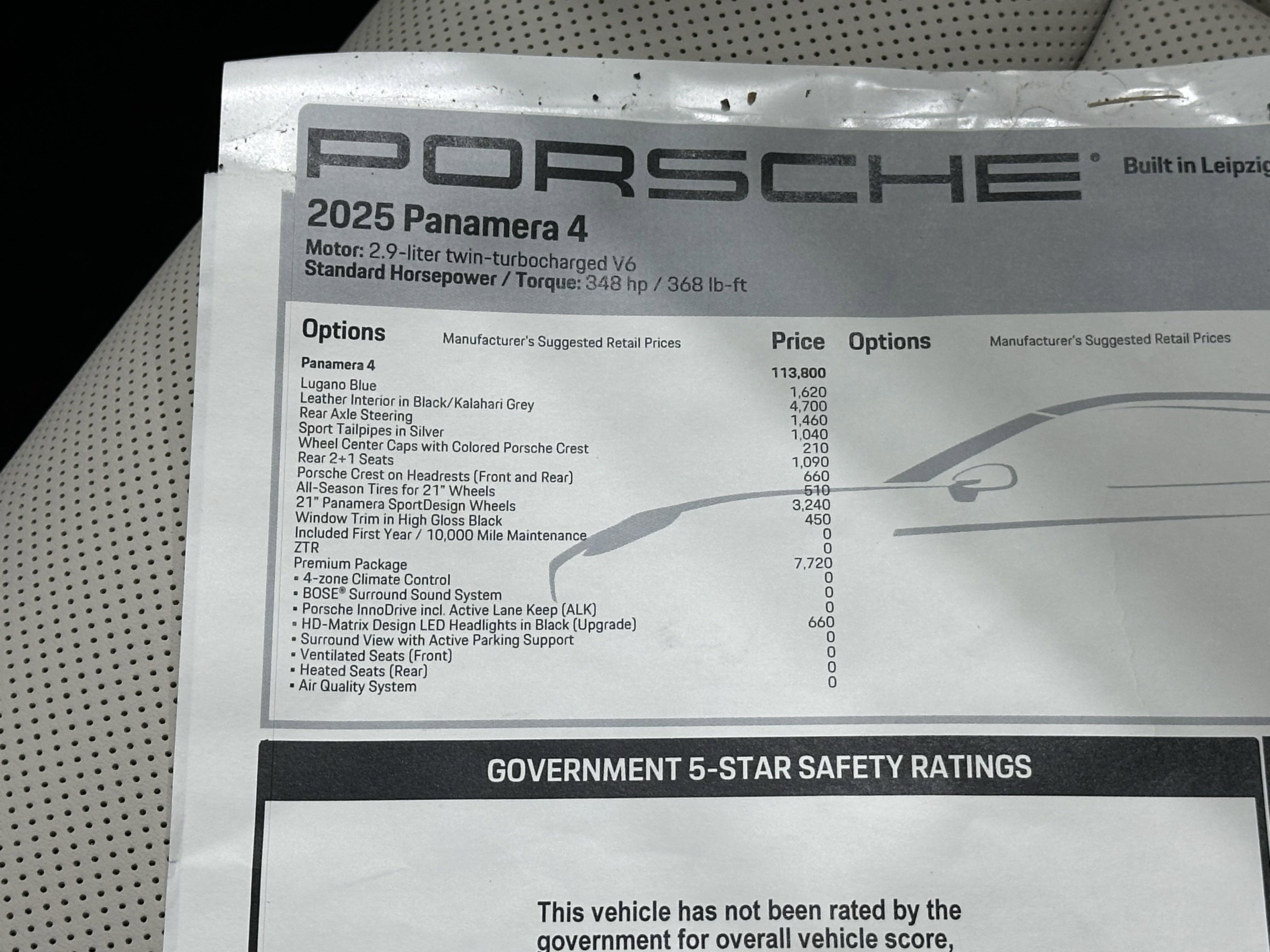 New 2025 Porsche Panamera image 55