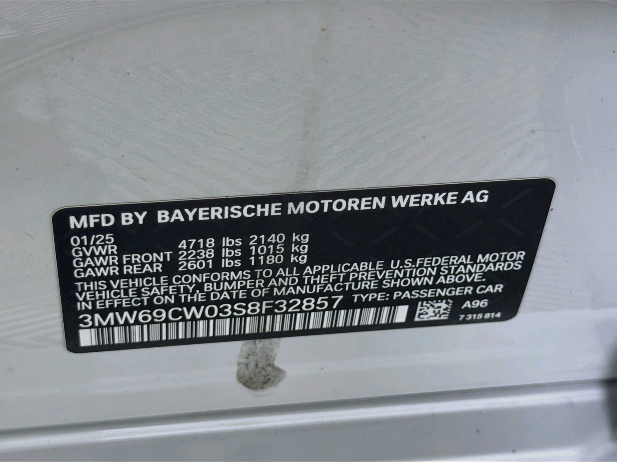 Used 2025 BMW 330i Sedan w/ Convenience Package RWD image 12