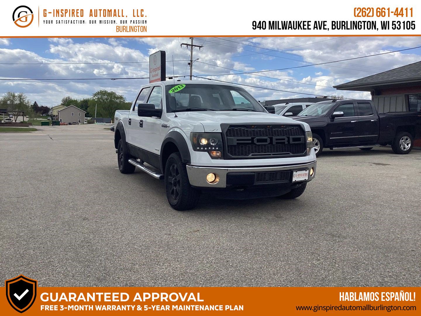 Used 2013 Ford F150 XLT w/ XLT Chrome Pkg AWD/4WD image 1