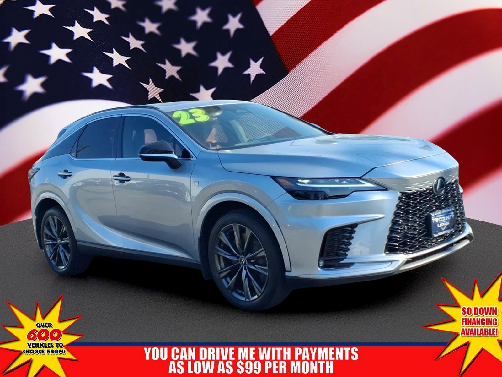 Used 2023 Lexus RX 350 F Sport w/ Accessory Package AWD/4WD image 1