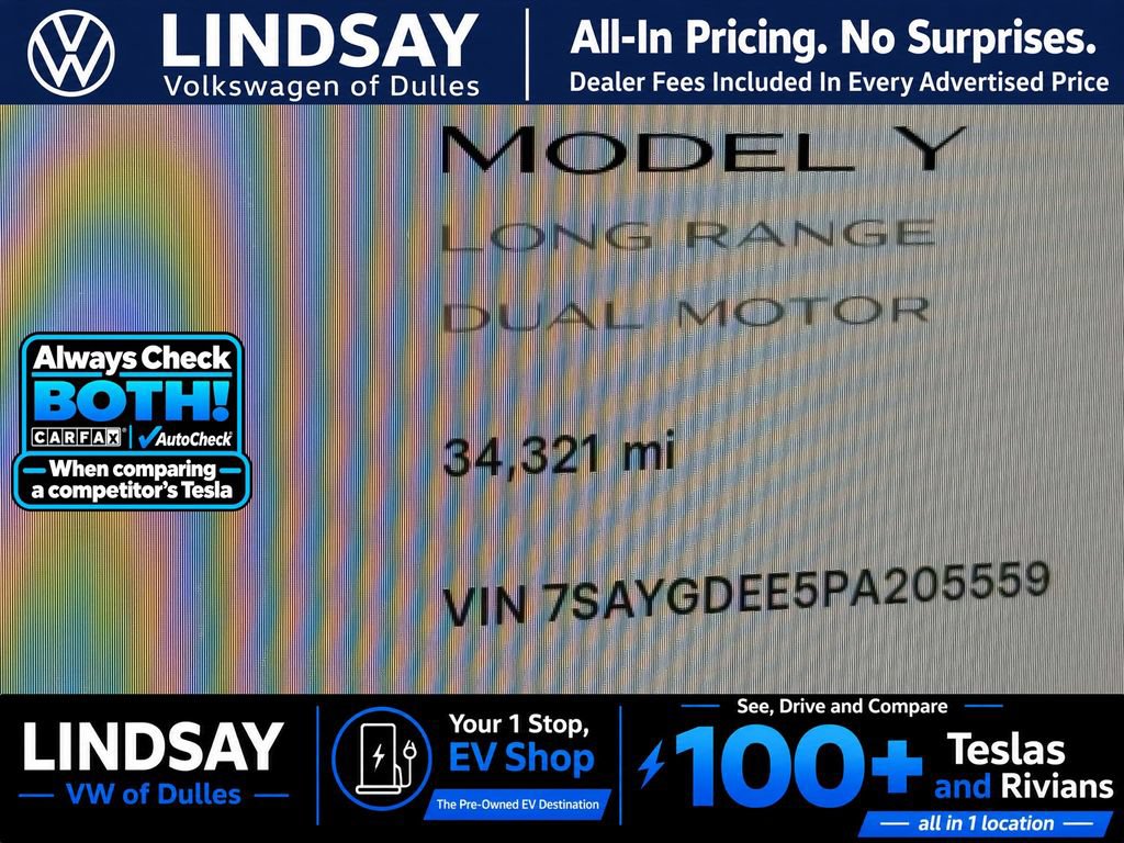 Used 2023 Tesla Model Y Long Range AWD/4WD image 26