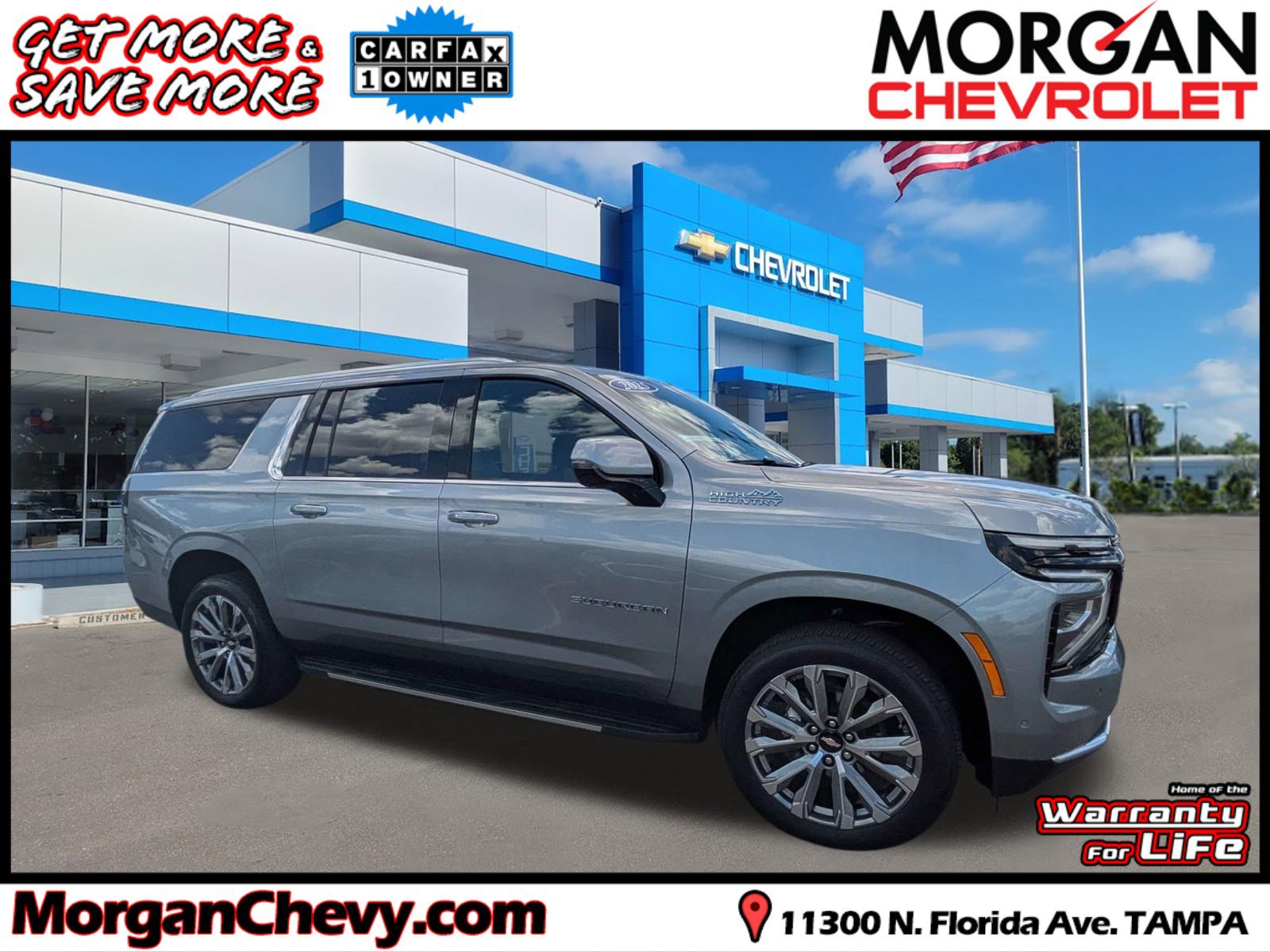 Used 2025 Chevrolet Suburban High Country AWD/4WD image 1