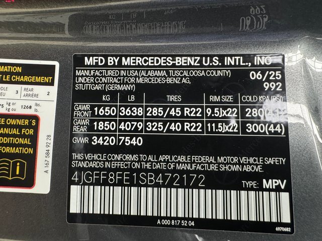 New 2025 Mercedes-Benz GLS 580 4MATIC image 34