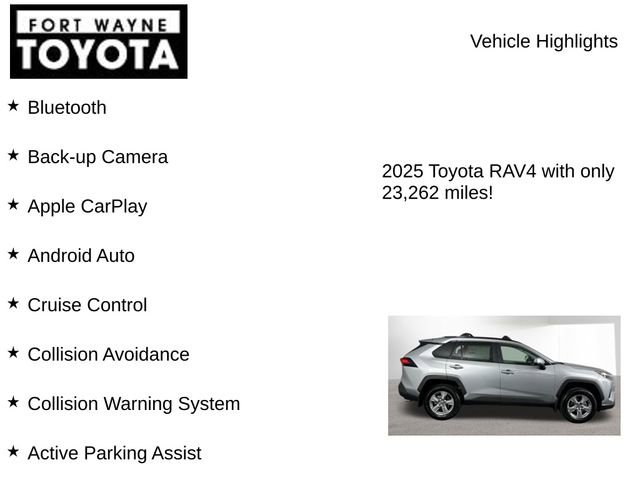 Used 2025 Toyota RAV4 XLE image 7