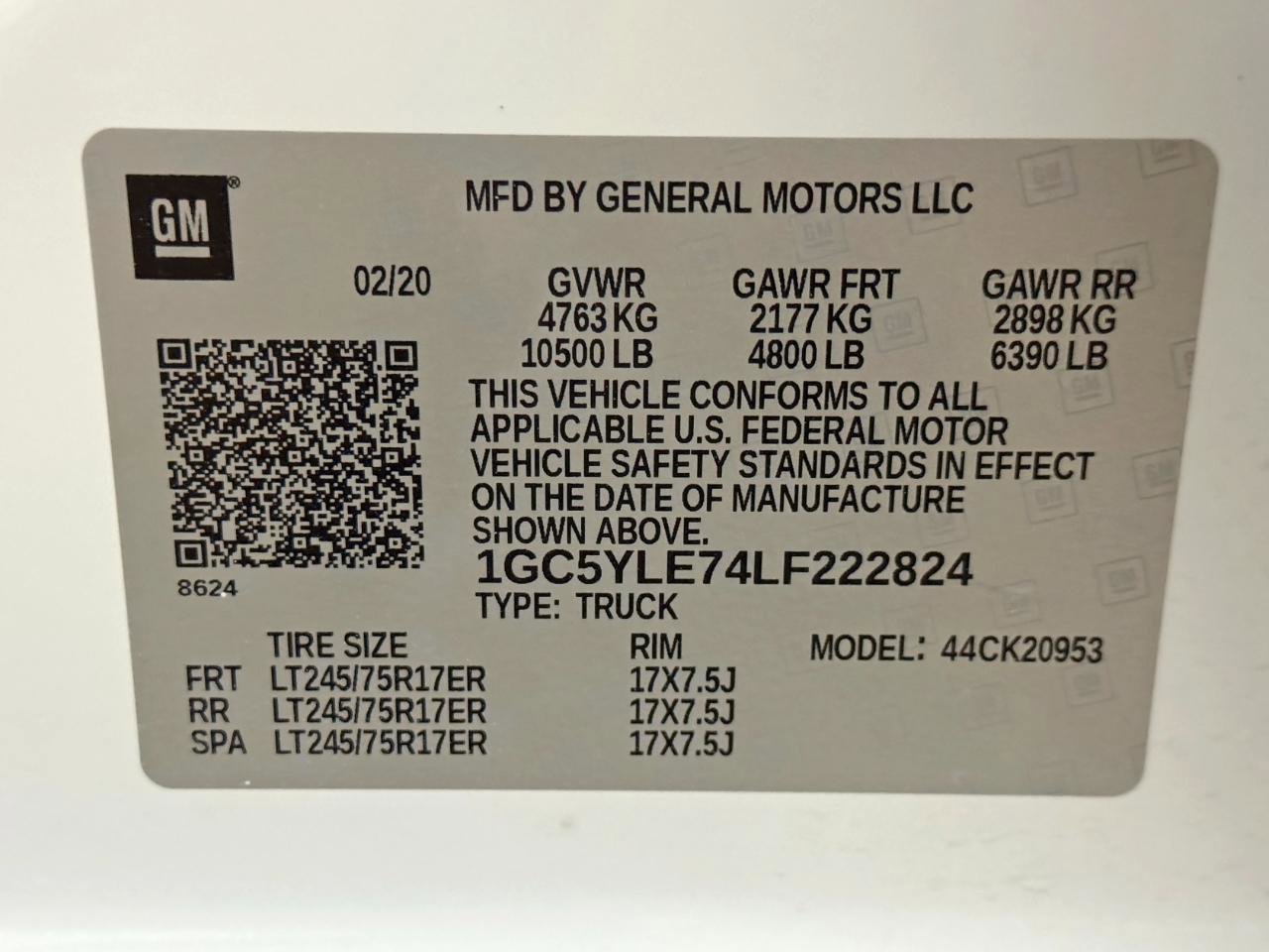 Used 2020 Chevrolet Silverado 2500 W/T w/ WT Fleet Convenience Package image 58