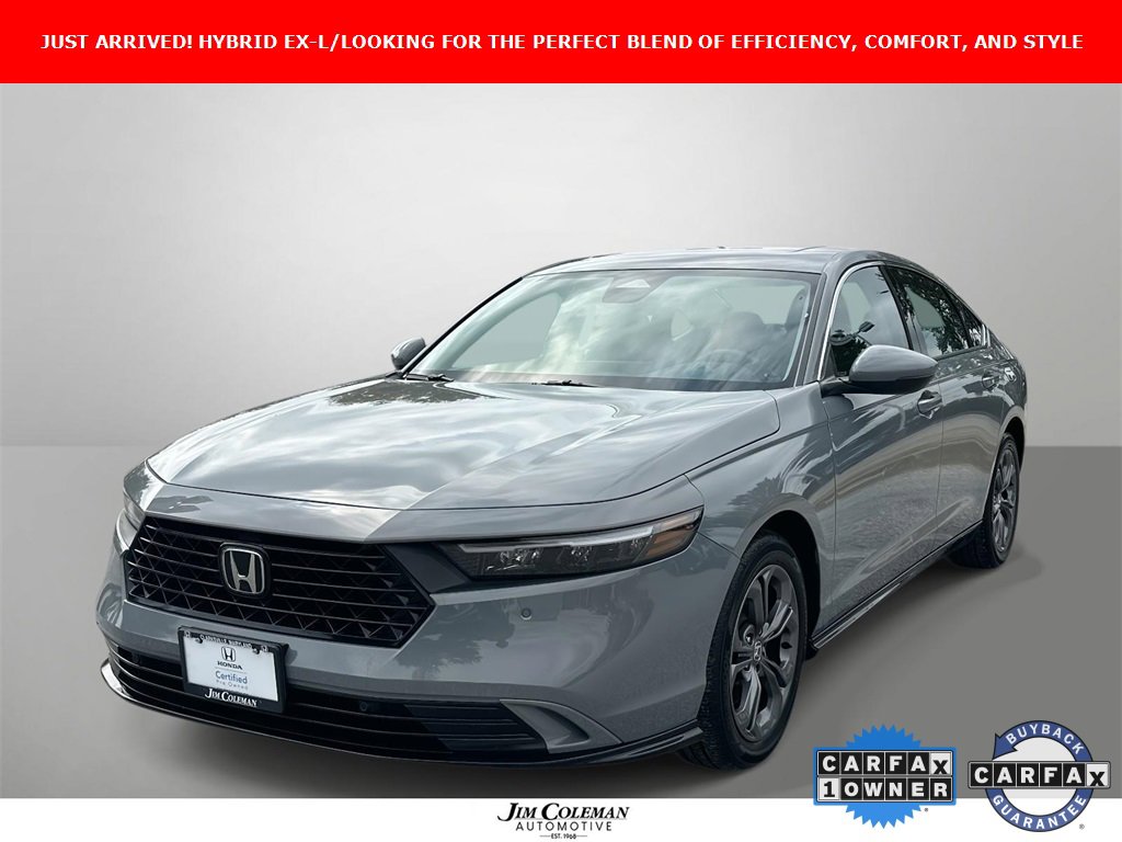 Certified 2025 Honda Accord EX-L