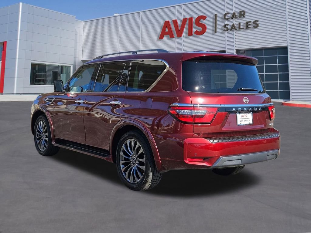 Used 2023 Nissan Armada Platinum w/ Captain's Chairs Package image 3
