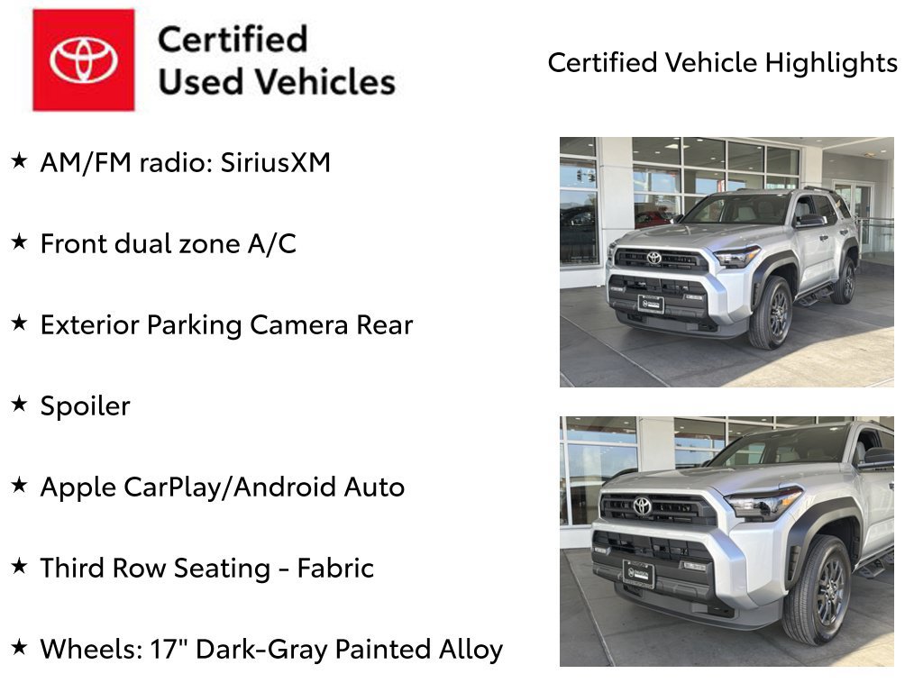 Certified 2026 Toyota 4Runner SR5 AWD/4WD image 7