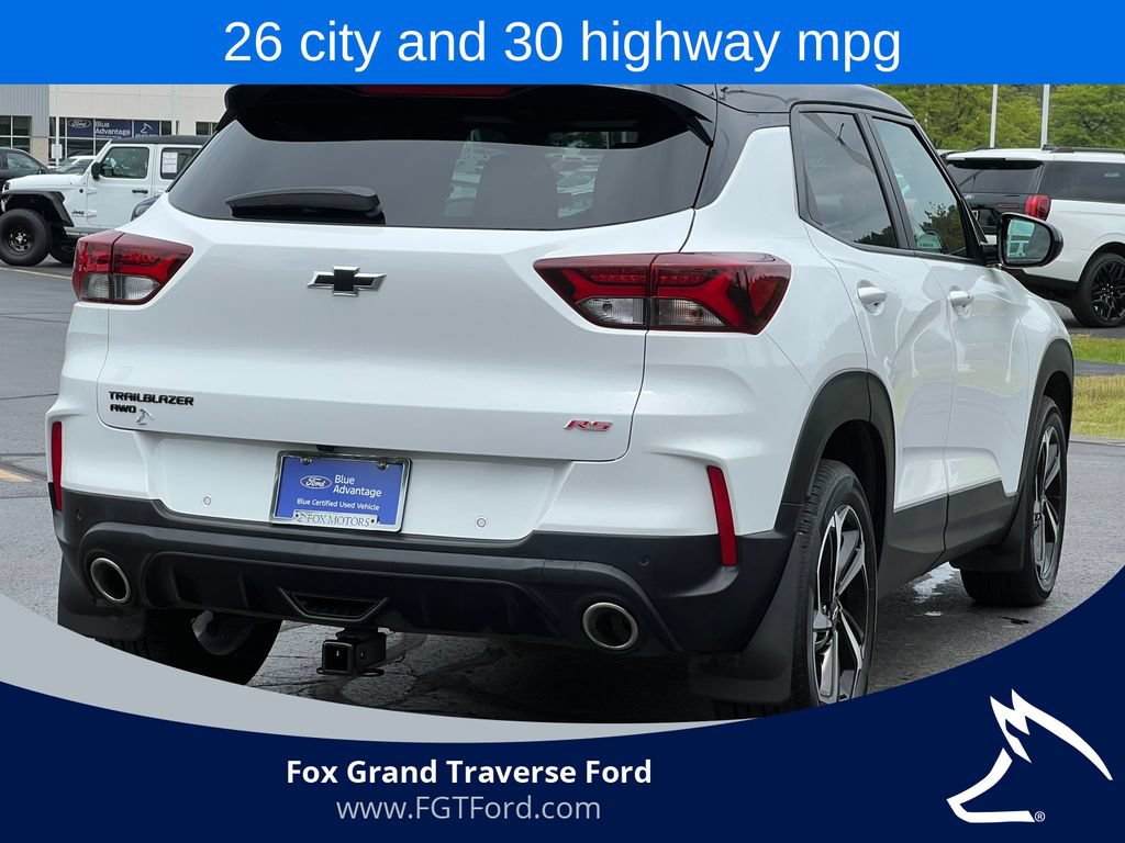 Used 2021 Chevrolet TrailBlazer RS w/ Technology Package AWD/4WD image 11