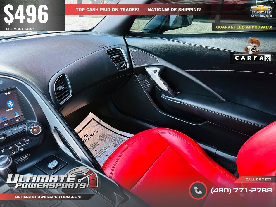 Used 2015 Chevrolet Corvette Stingray Coupe w/ ZF1 Appearance Package RWD image 57