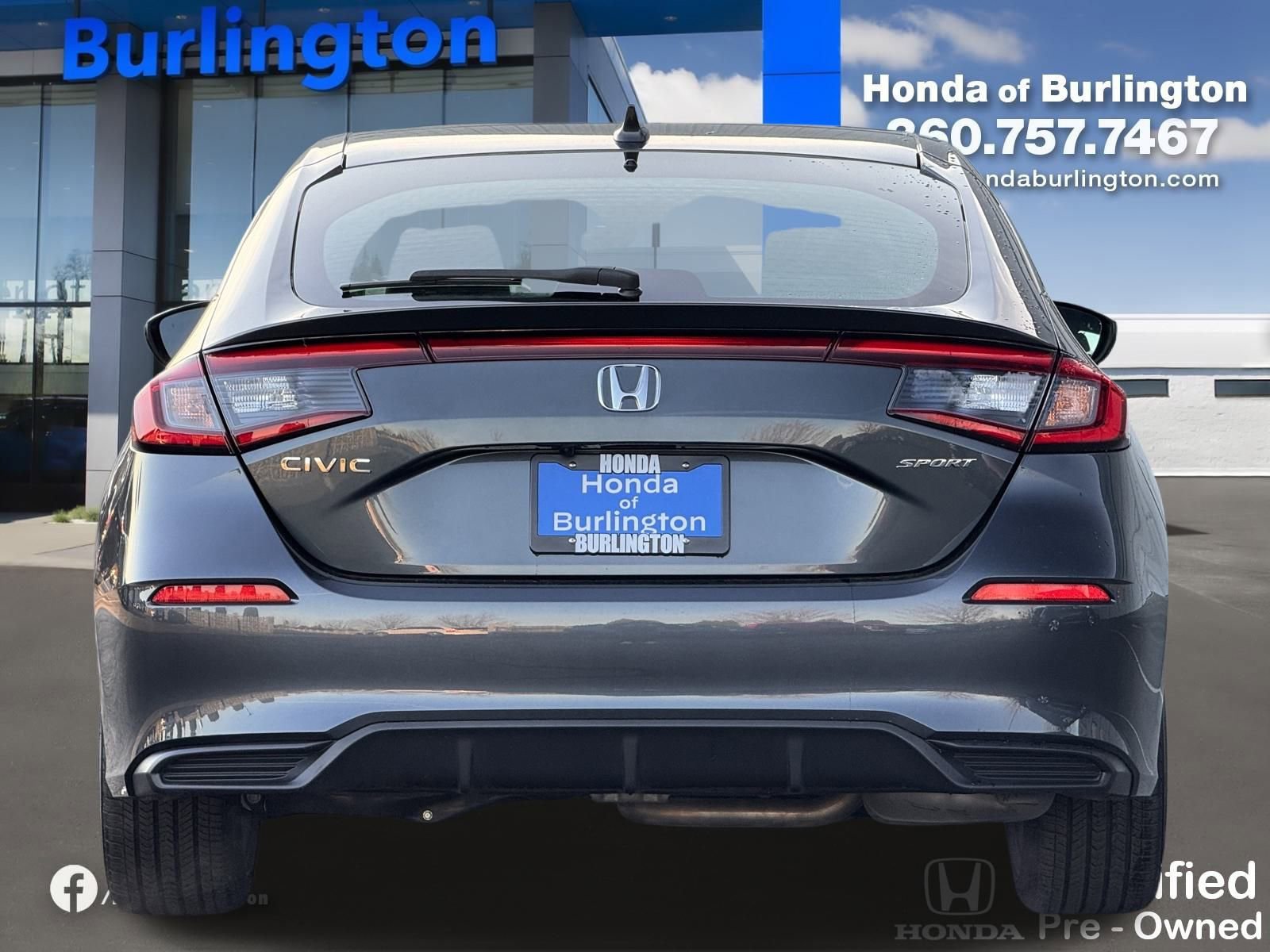 Certified 2025 Honda Civic Sport image 6