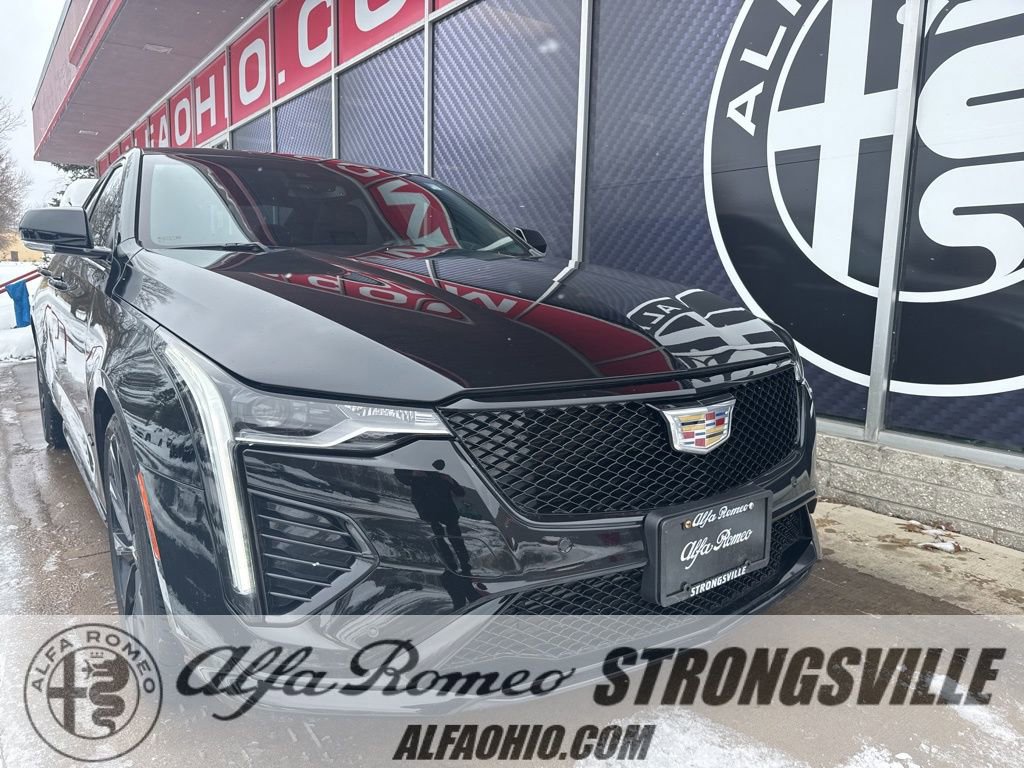 Used 2024 Cadillac CT4 V w/ LPO, ONYX Package