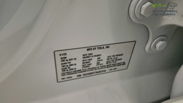 Used 2025 Tesla Model Y Performance AWD/4WD image 73