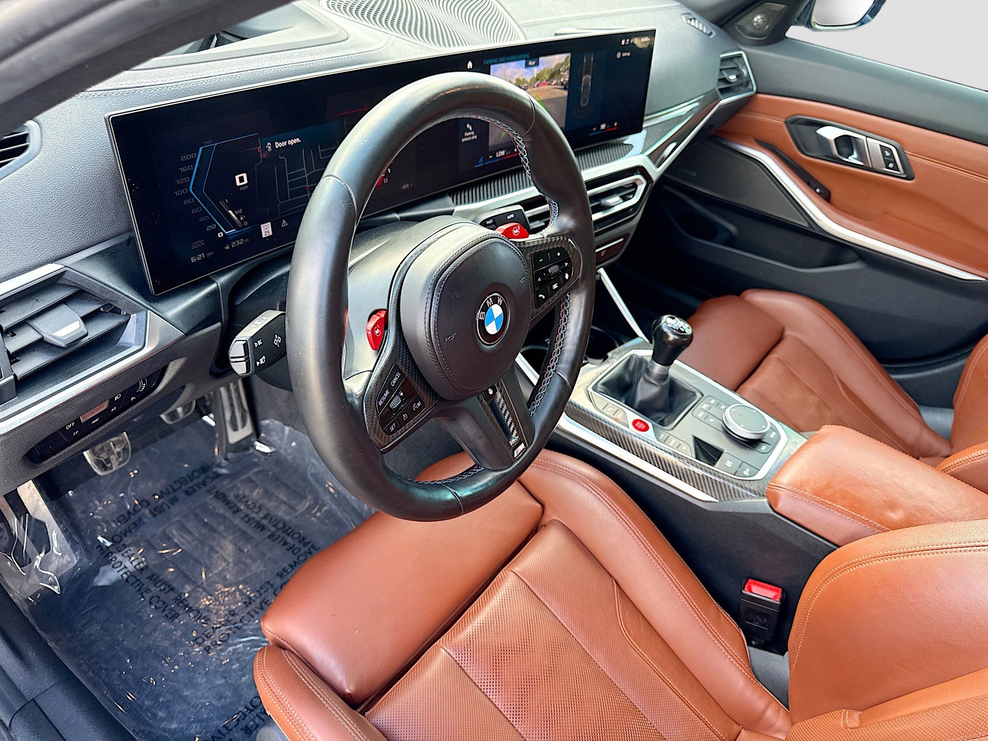 Used 2023 BMW M3 w/ M Carbon Exterior Package RWD image 26
