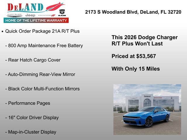 New 2026 Dodge Charger R/T image 7