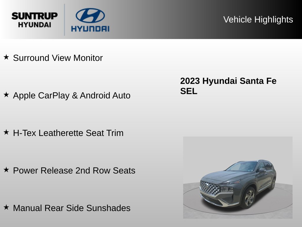 Used 2023 Hyundai Santa Fe SEL w/ Premium Package FWD image 26