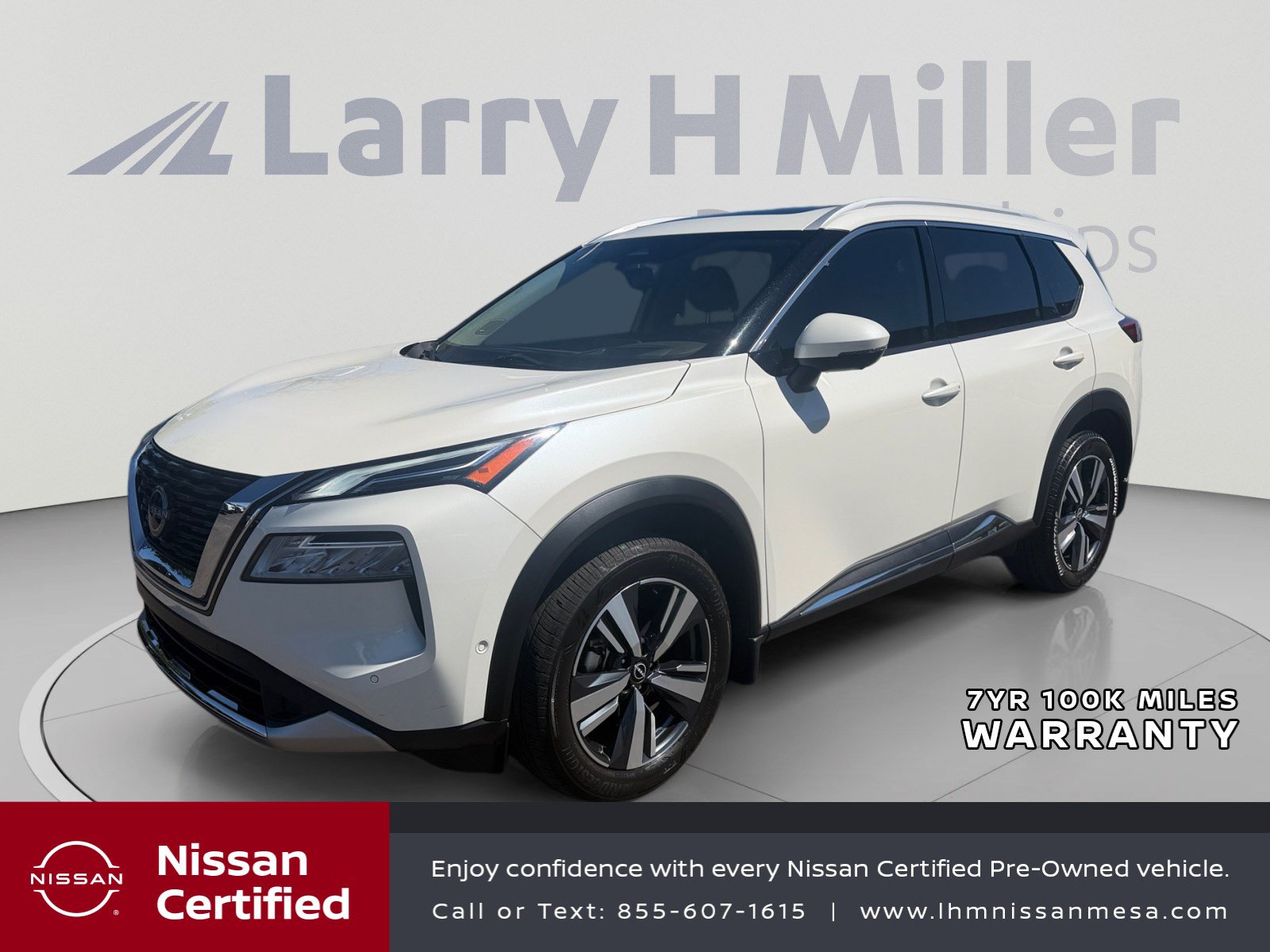 Certified 2023 Nissan Rogue Platinum w/ Platinum Premium Package