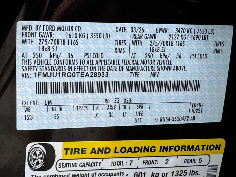 New 2026 Ford Expedition Tremor AWD/4WD image 17