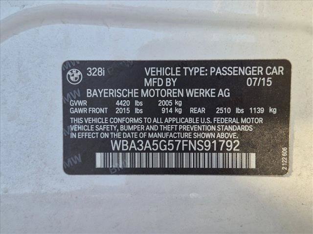 Used 2015 BMW 328i Sedan RWD image 17