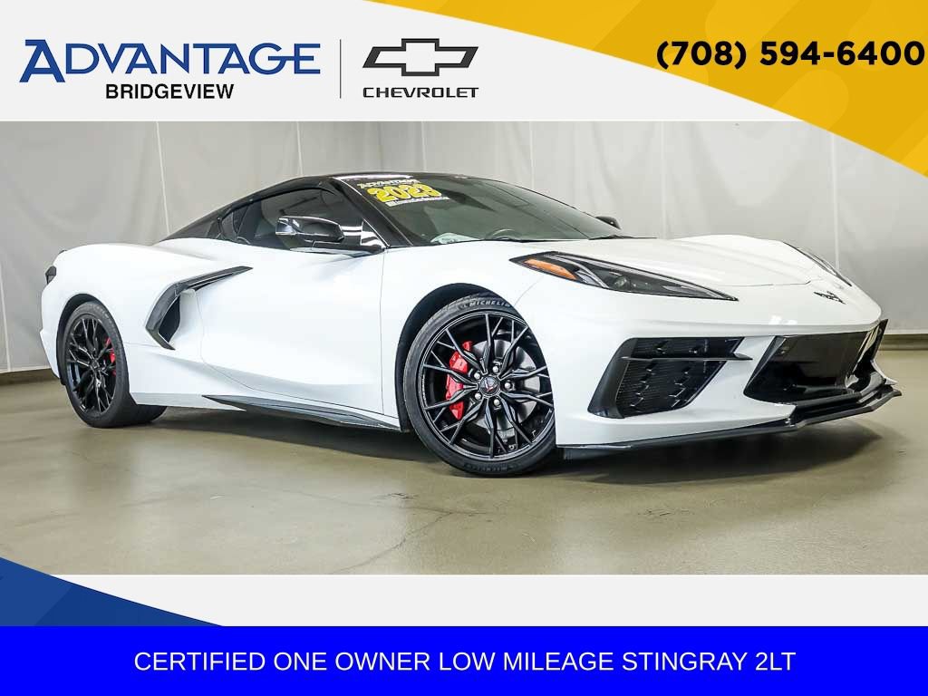 Used 2023 Chevrolet Corvette Stingray Preferred Cpe w/ Battery Protection Package RWD image 1