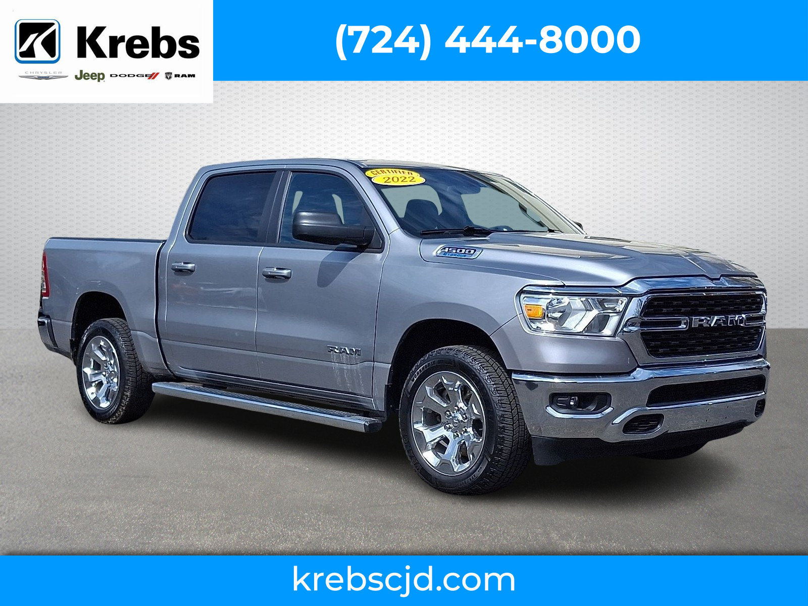 Certified 2022 RAM 1500 Big Horn AWD/4WD image 1