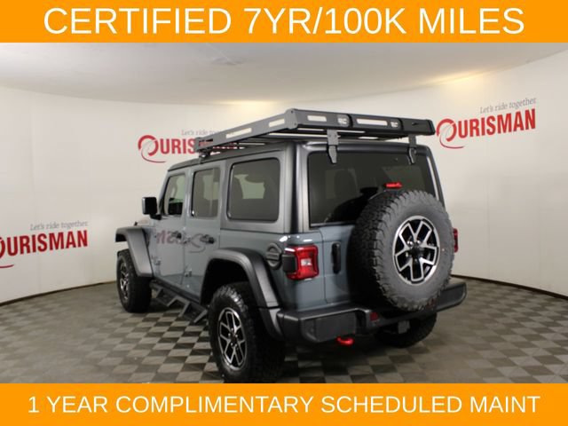 Used 2024 Jeep Wrangler Unlimited Rubicon w/ Technology Group AWD/4WD image 6