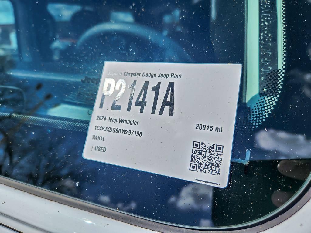 Used 2024 Jeep Wrangler Sport S AWD/4WD image 25