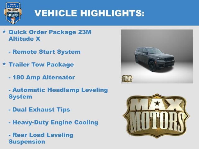 New 2025 Jeep Grand Cherokee L Altitude image 16
