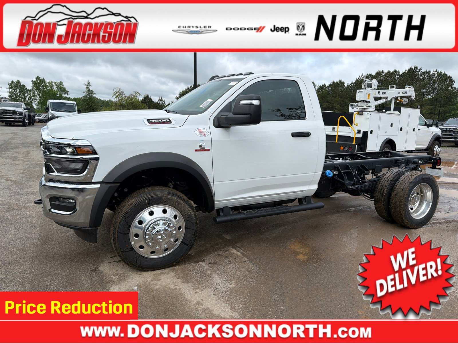 New 2026 RAM 4500 Tradesman w/ Chrome Appearance Group AWD/4WD image 1