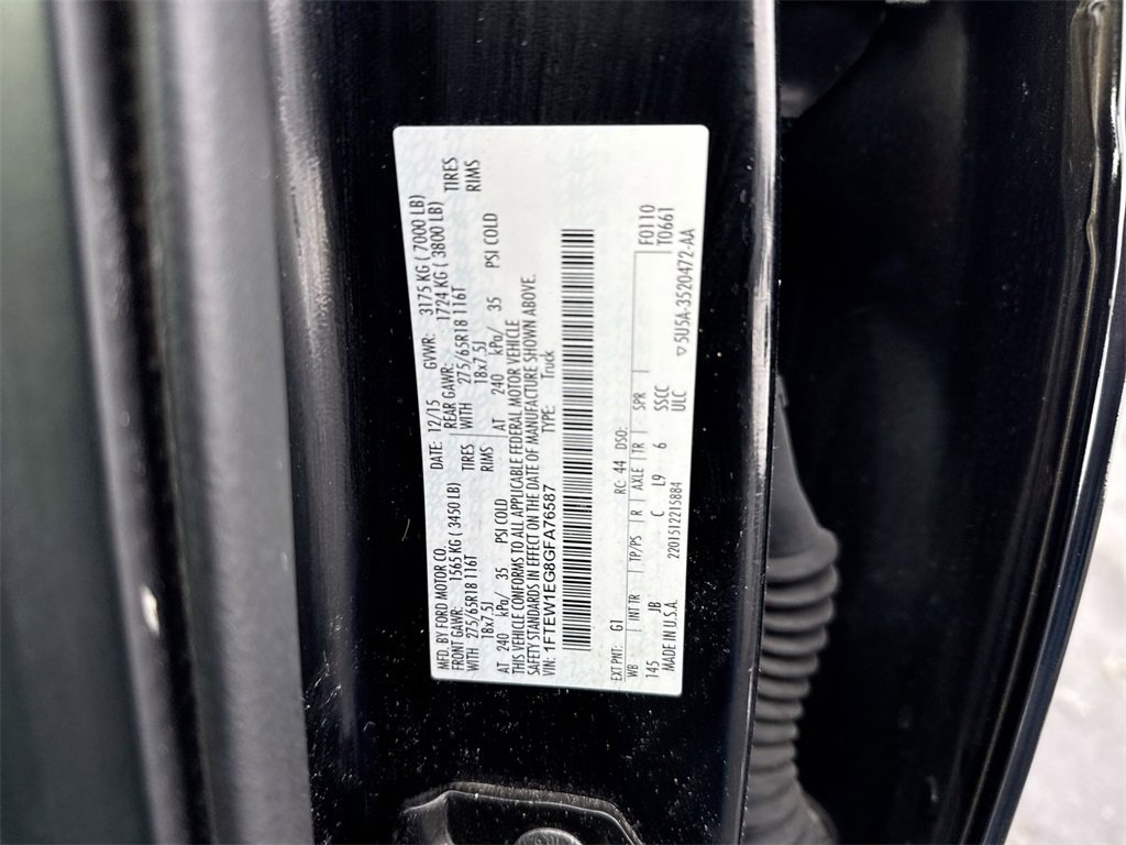 Used 2016 Ford F150 XLT w/ Equipment Group 302A Luxury image 29