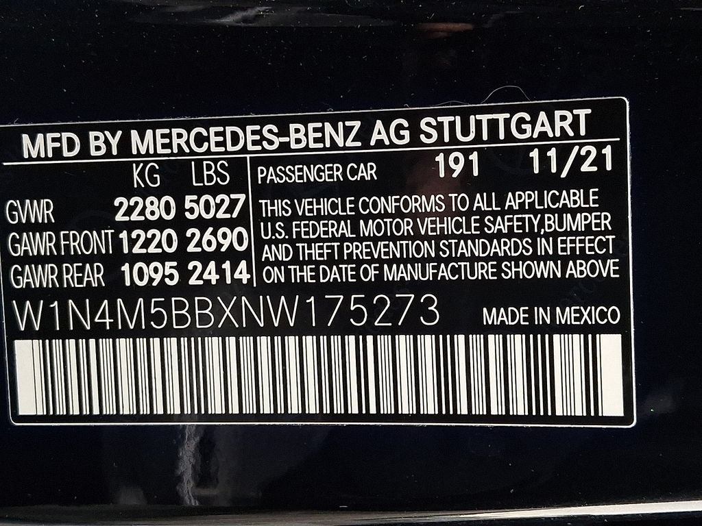 Used 2022 Mercedes-Benz GLB 35 AMG 4MATIC image 32