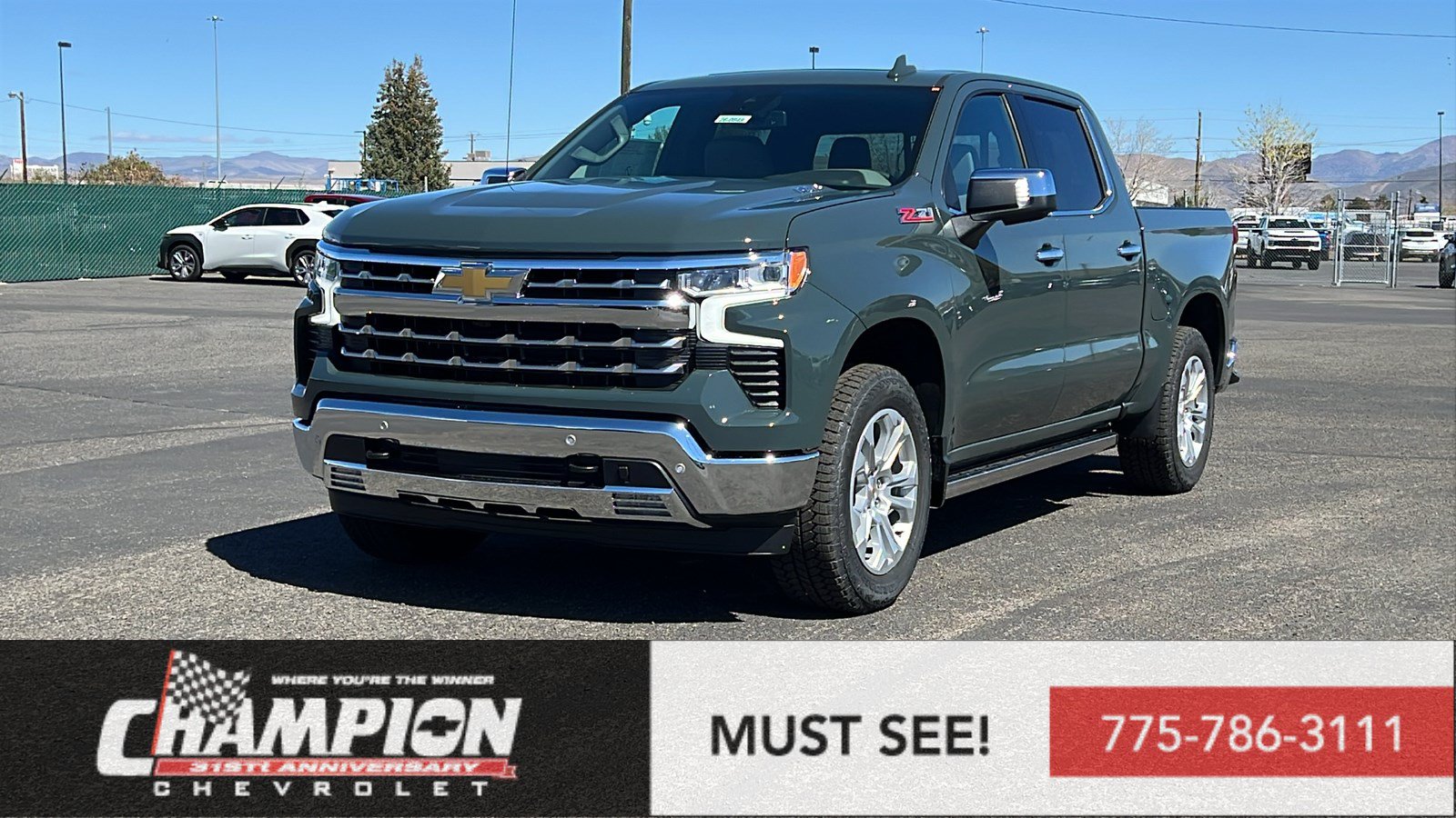 New 2026 Chevrolet Silverado 1500 LTZ w/ LTZ Premium Package AWD/4WD image 1