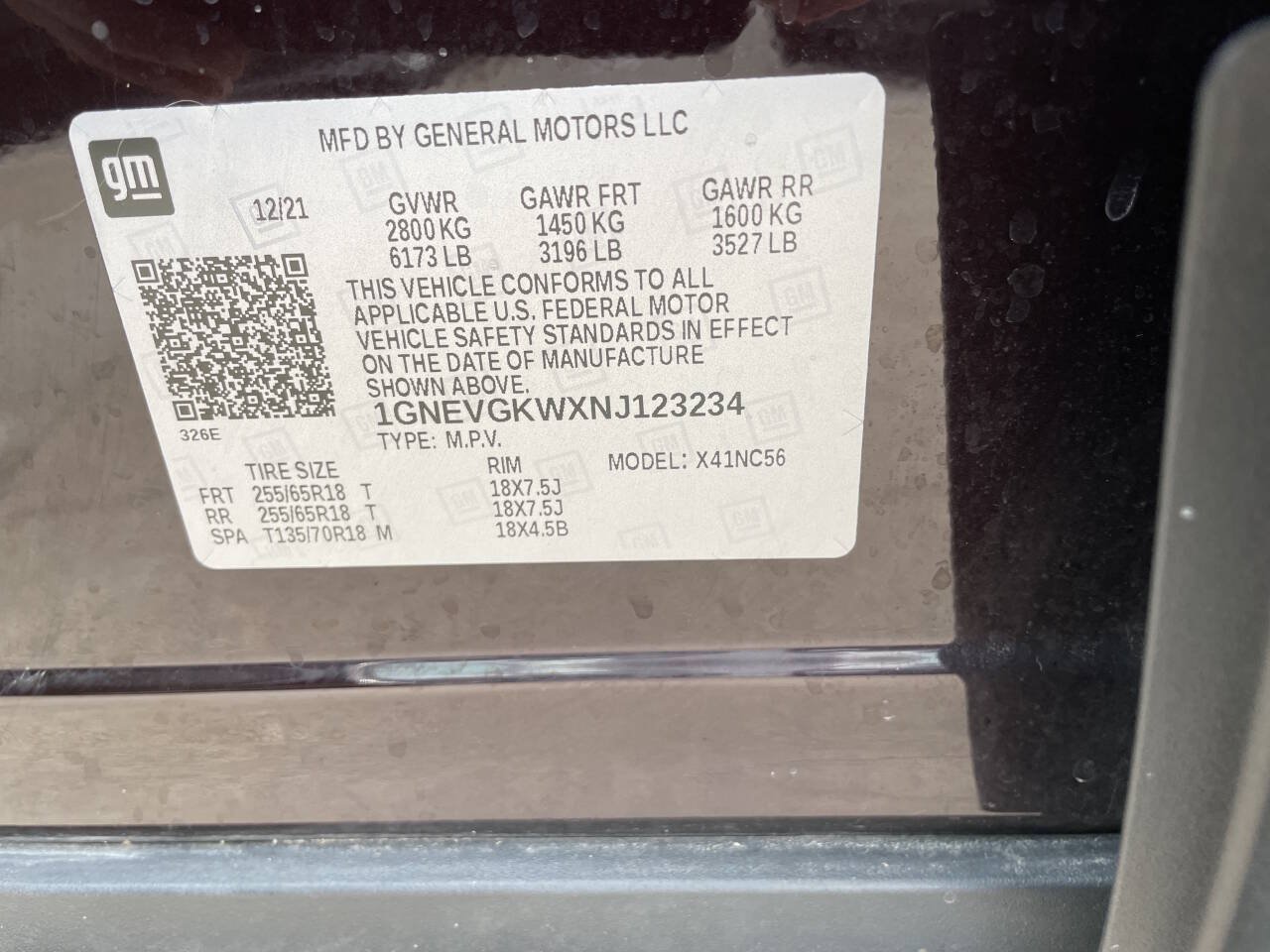 Used 2022 Chevrolet Traverse LT AWD/4WD image 40