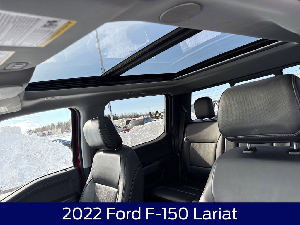 Used 2022 Ford F150 Lariat w/ Equipment Group 502A High image 16