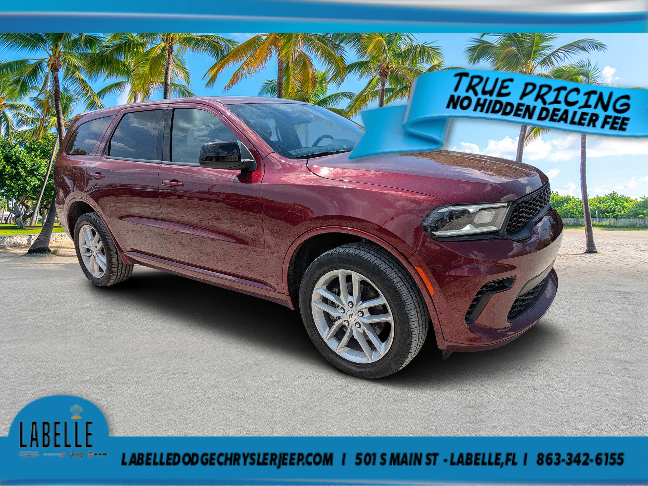 Certified 2025 Dodge Durango GT AWD/4WD image 1