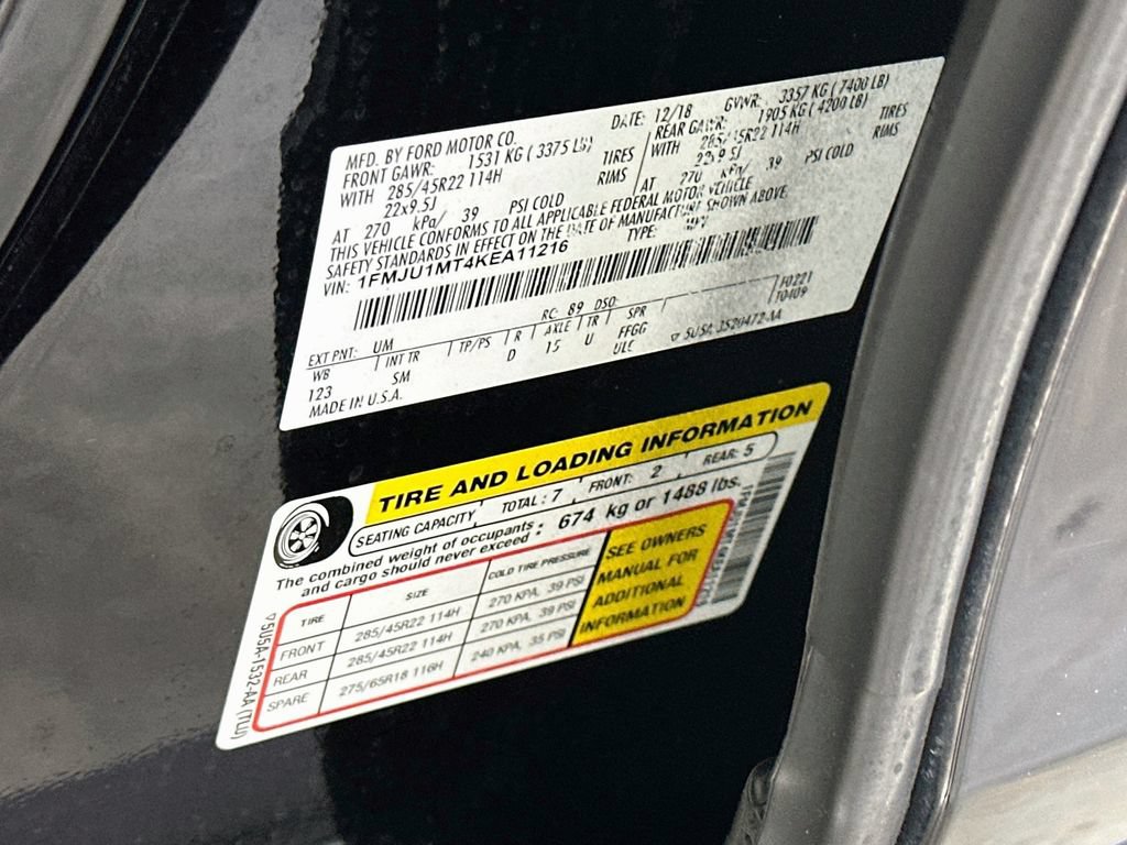 Used 2019 Ford Expedition Platinum AWD/4WD image 37