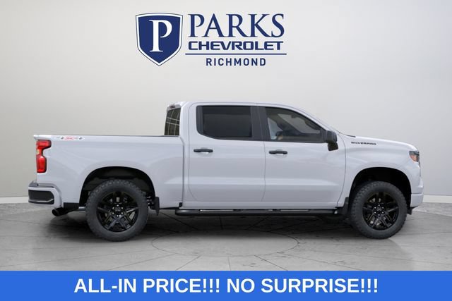 New 2026 Chevrolet Silverado 1500 Custom w/ Turbomax Blackout Package AWD/4WD image 8
