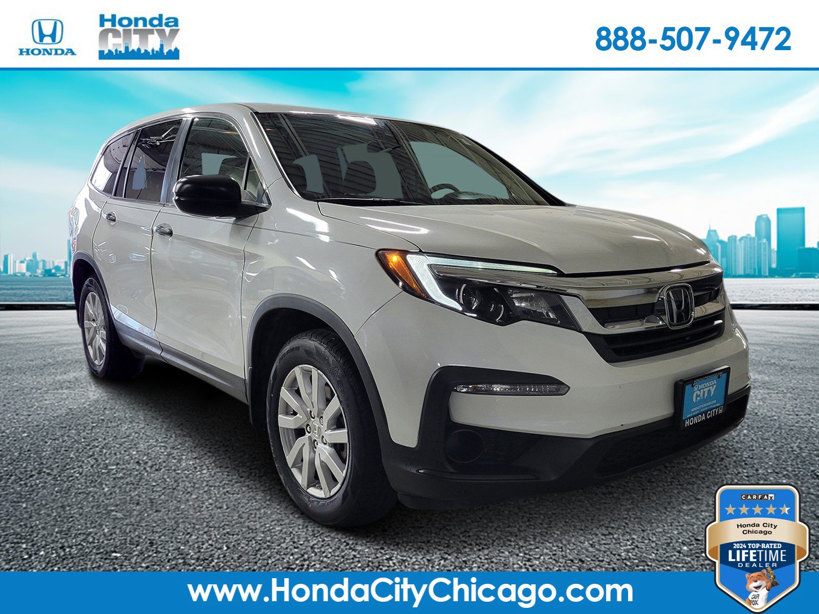 Certified 2020 Honda Pilot LX image 1