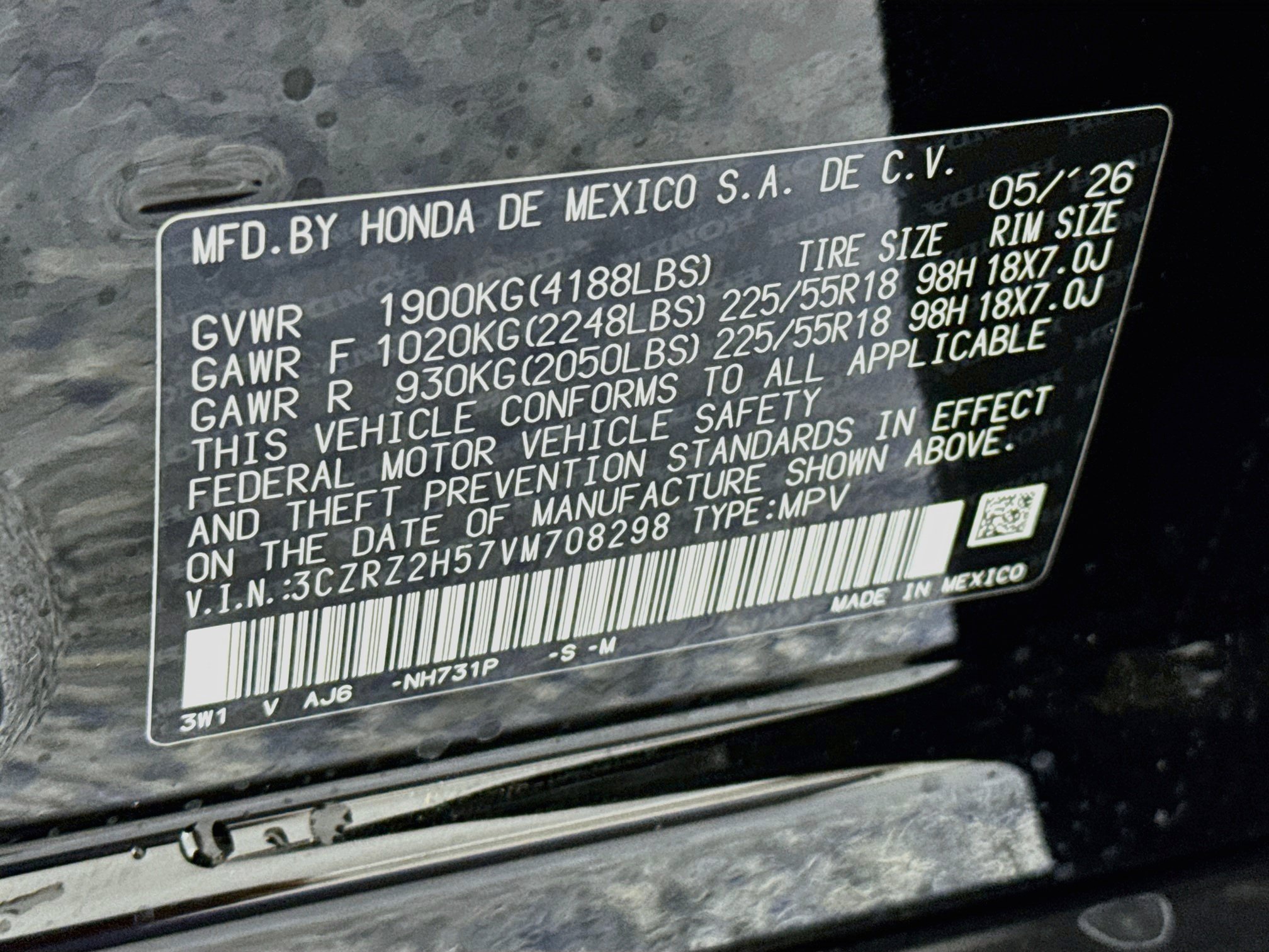 New 2027 Honda HR-V Sport image 30